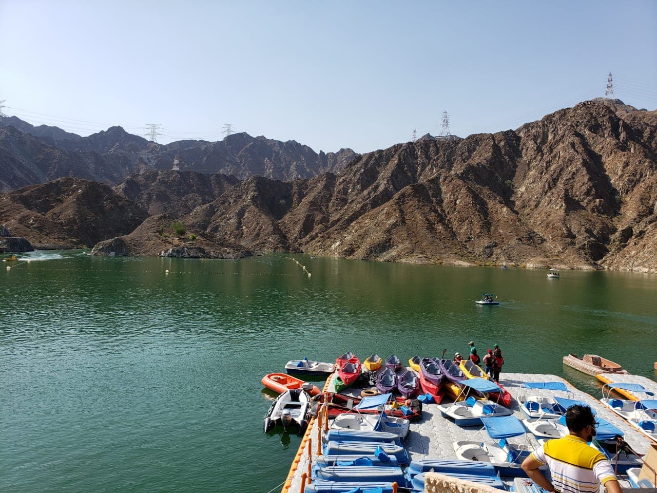 The boating area at Al Rafisah. This photograph is context for the place, not a statement of today's activity availability.