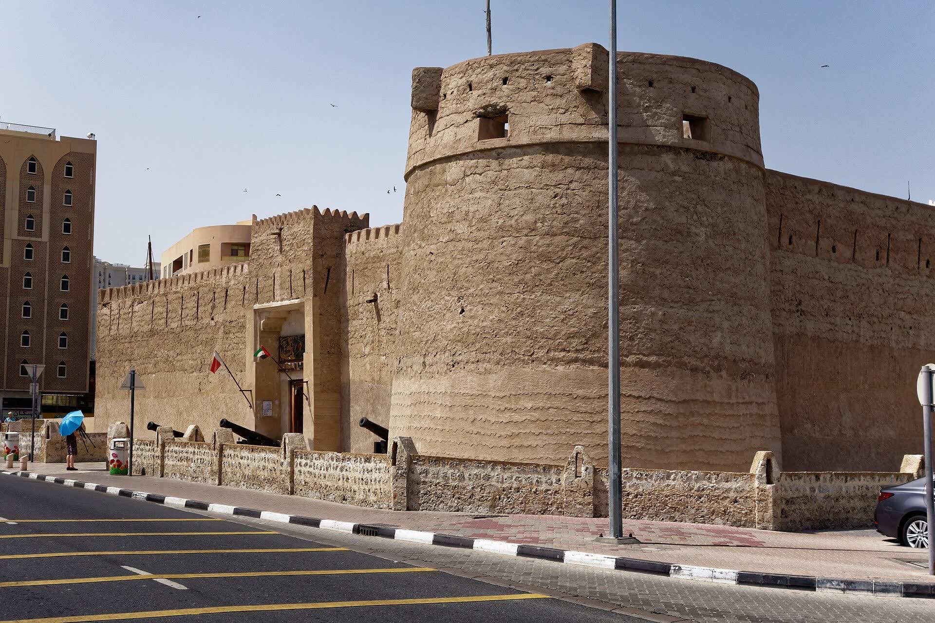 Al Fahidi's lanes and wind towers offer a different scale of city architecture.