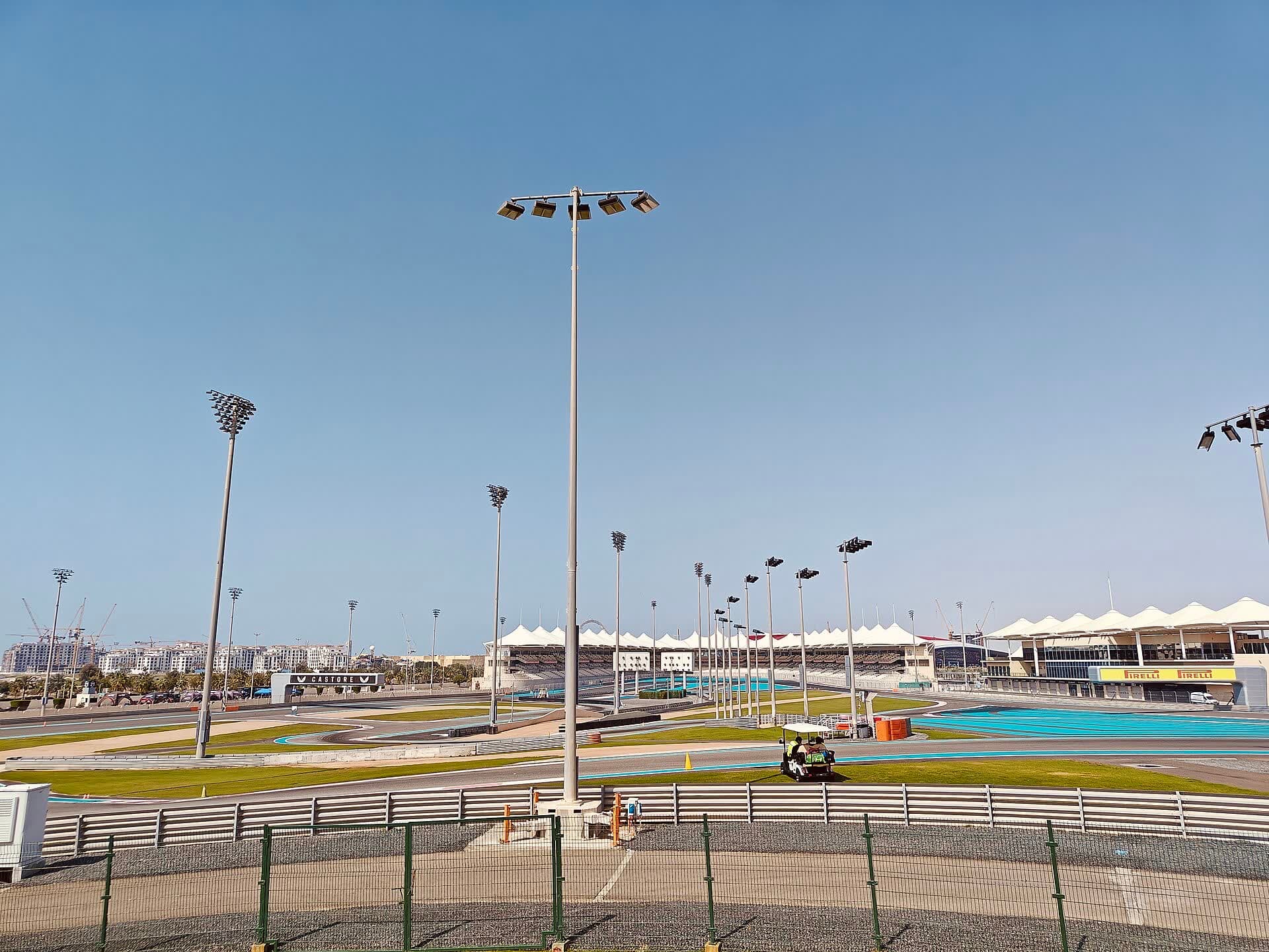 North Grandstand at Yas Marina Circuit on Yas Island